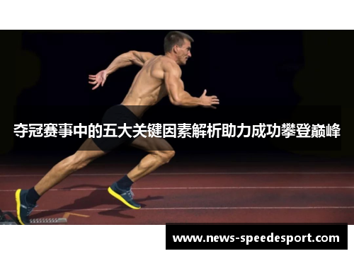 夺冠赛事中的五大关键因素解析助力成功攀登巅峰